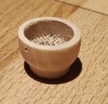 Miniatur Sieb - Wichteltür Zubehör. Dekoartikel