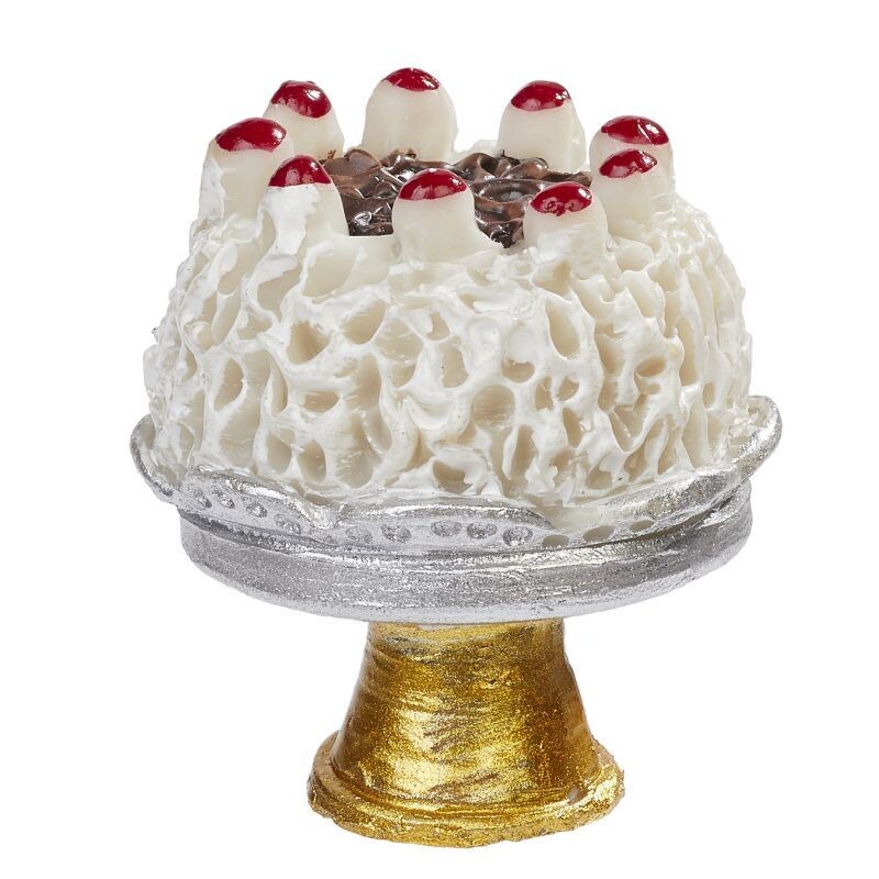 Miniatur Torte, 3,5x3,5x3cm. Wichteltür Zubehör. Dekoartikel. Dekoartikel