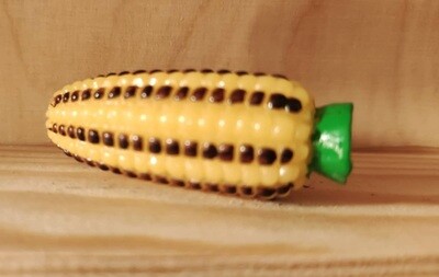 Miniatur Maiskolben, 4,5 cm - Wichteltür Zubehör. Dekoartikel