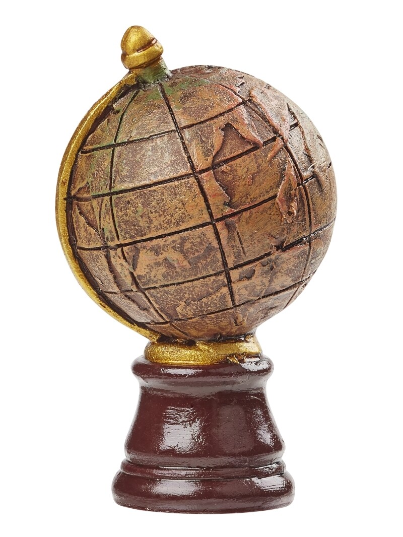 Miniatur Globus, ca. 4,5cm. Wichteltür Zubehör. Miniaturwelten. Dekoartikel