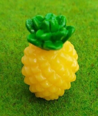 Miniatur Ananas, ca. 3 cm - Wichteltür Zubehör. Dekoartikel. Dekoartikel