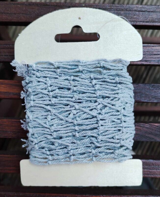 Netzband, 13 x 100cm grau-blau Netzband, 13 x 100cm grau-blau