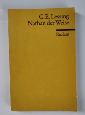 G. E. Lessing - Nathan der Weise. Reclams Universal-Bibliothek (antiquarisch)
