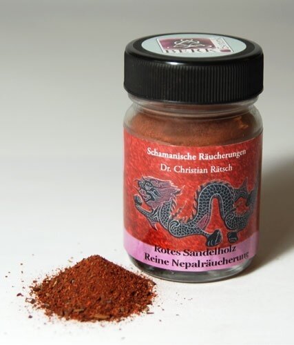 Rotes Sandelholz Reine Schamanische Nepal Räucherung 60 ml