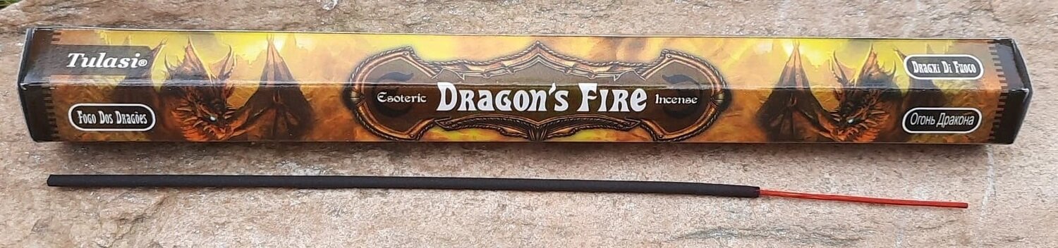 Tulasi Dragon's Fire Räucherstäbchen