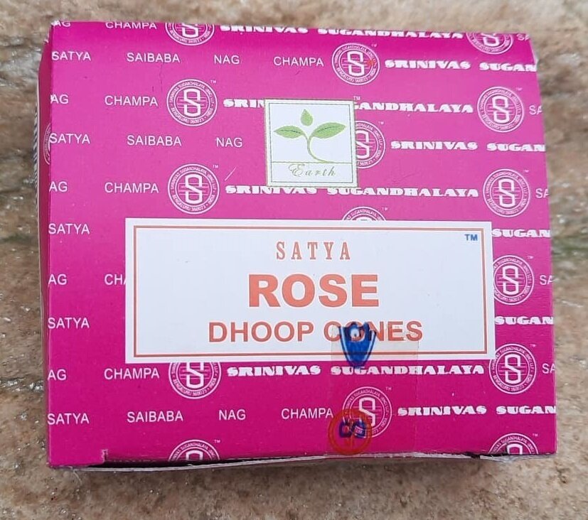 Satya Rose Räucherkegel