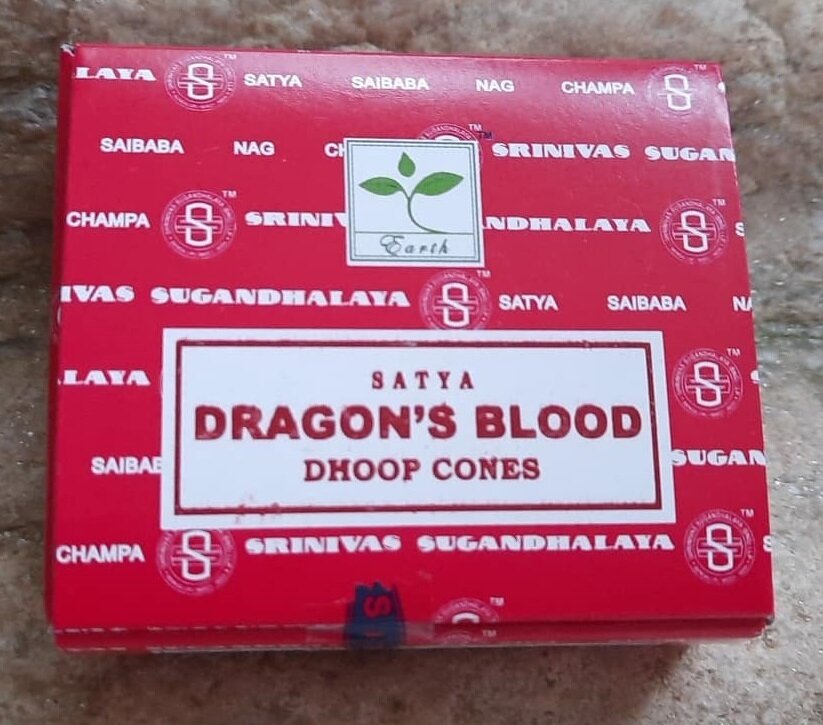 Satya Dragon's Blood Räucherkegel