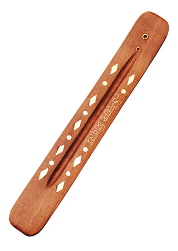 Räucherstäbchenhalter Rautenmuster