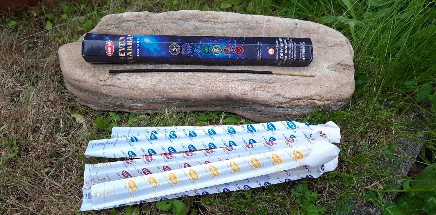 HEM Seven Chakras Räucherstäbchen hexa