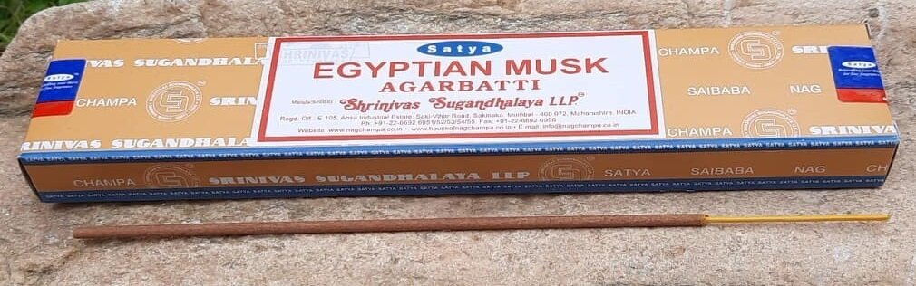 Satya Egyptian Musk Räucherstäbchen 15 g