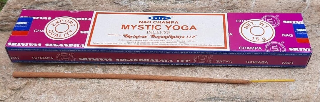 Satya Nag Champa Mystic Yoga Räucherstäbchen 15 g