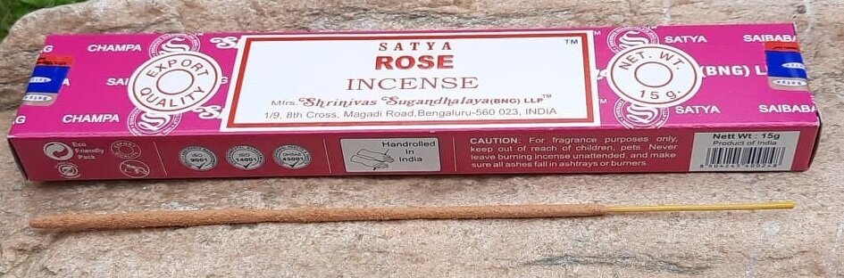 Satya Rose Räucherstäbchen 15 g