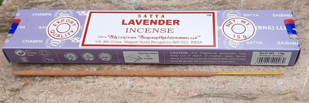 Satya Lavender Räucherstäbchen 15 g