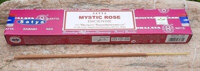 Satya Mystic Rose Räucherstäbchen 15 g