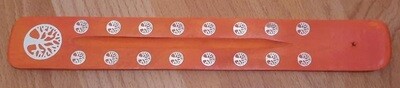 Räucherstäbchenhalter Baum des Lebens Orange