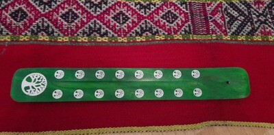 Räucherstäbchenhalter Baum des Lebens Dunkelgrün Räucherstäbchenhalter Baum des Lebens Dunkelgrün