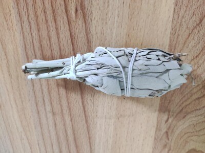 Weißer Salbei Smudge klein ca. 12 cm Weißer Salbei Smudge klein ca. 12 cm