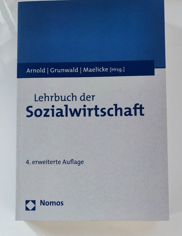 Ulli Arnold, Bernd Grunwald, Klaus Maelicke: Lehrbuch der Sozialwirtschaft (antiquarisch)