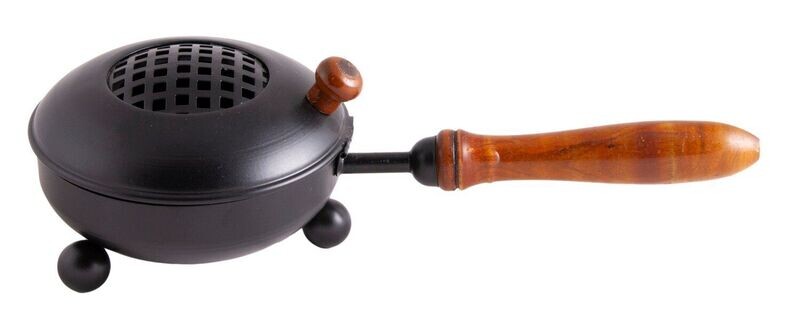 Raeuchergefaess Mahan mit Holzgriff Raeuchergefaess Mahan mit Holzgriff