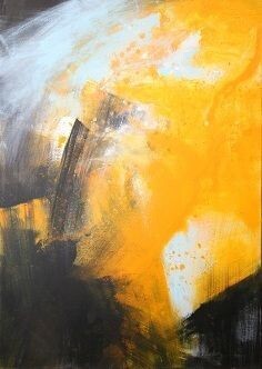 Gelber Traum. Original Acryl von Ursel Dörr Gelber Traum. Original Acryl von Ursel Dörr