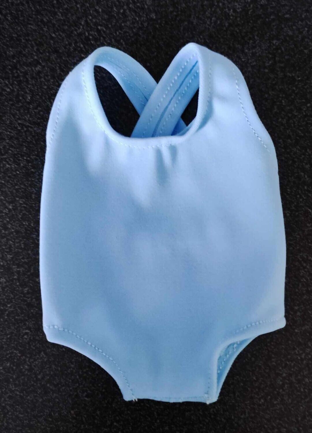 Badeanzug hellblau (für 23 cm Bären). Micro-Diving. Dekoartikel