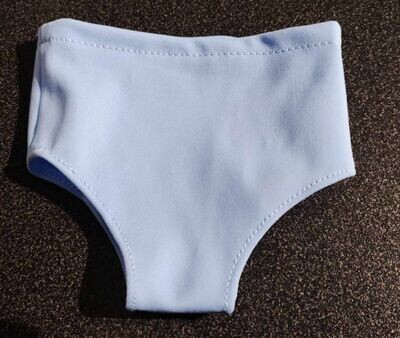 Badehose Hellblau (für 40 cm Bären). Dekoartikel. Gebraucht Badehose Hellblau (für 40 cm Bären). Dekoartikel. Gebraucht