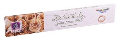 Berk Zirbenholz Räucherstäbchen 10 g. Swiss Stone Pine Berk Zirbenholz Räucherstäbchen 10 g. Swiss Stone Pine