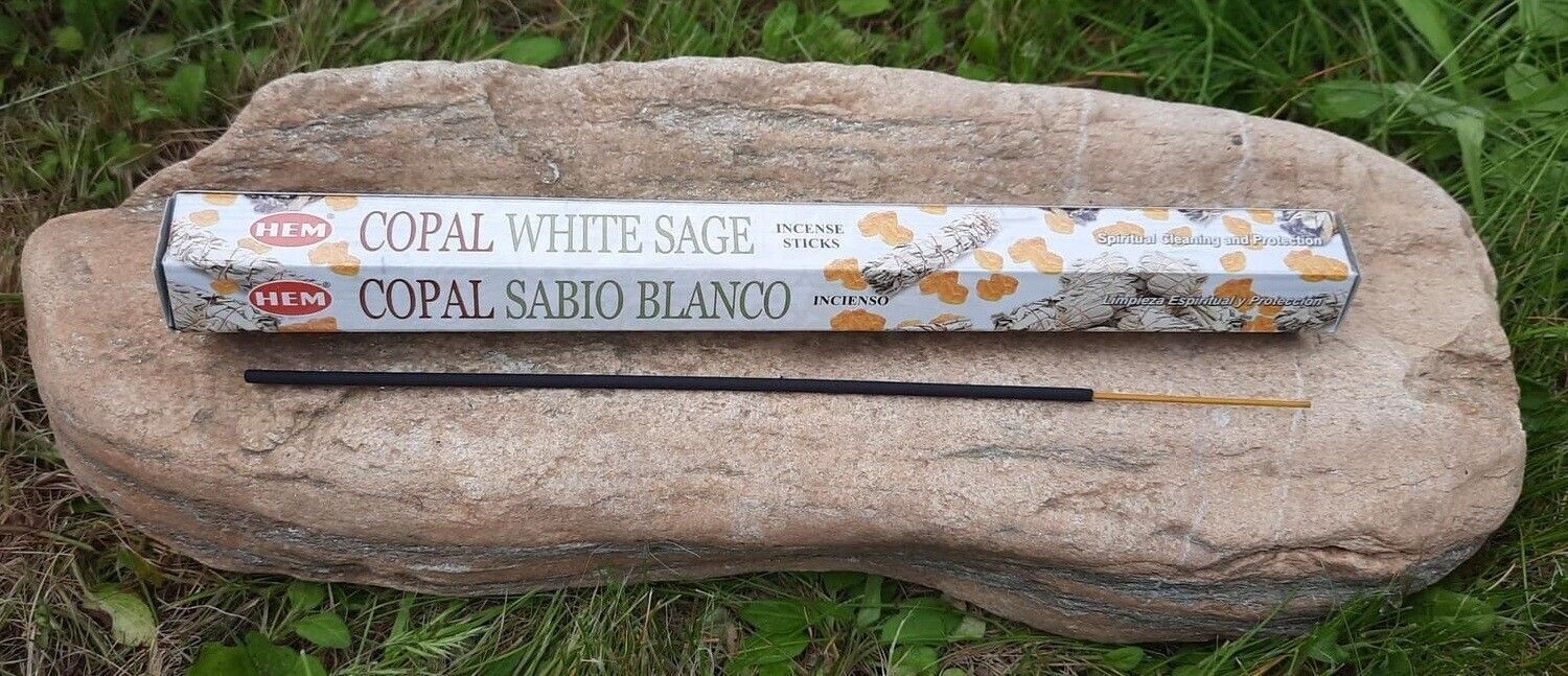 HEM Copal White Sage Räucherstäbchen