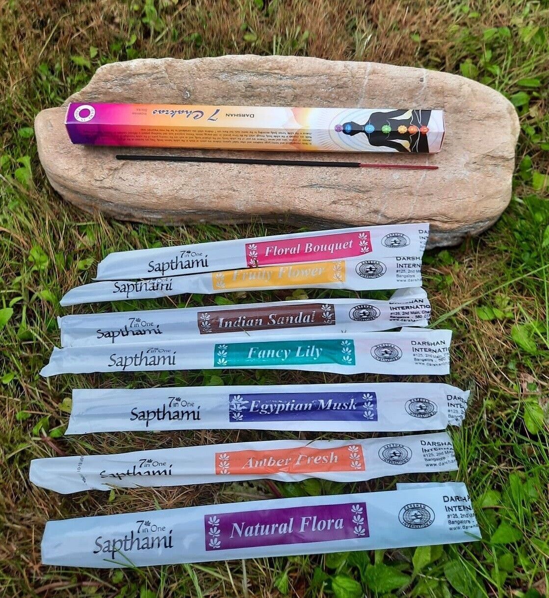 Darshan 7 Chakras Räucherstäbchen