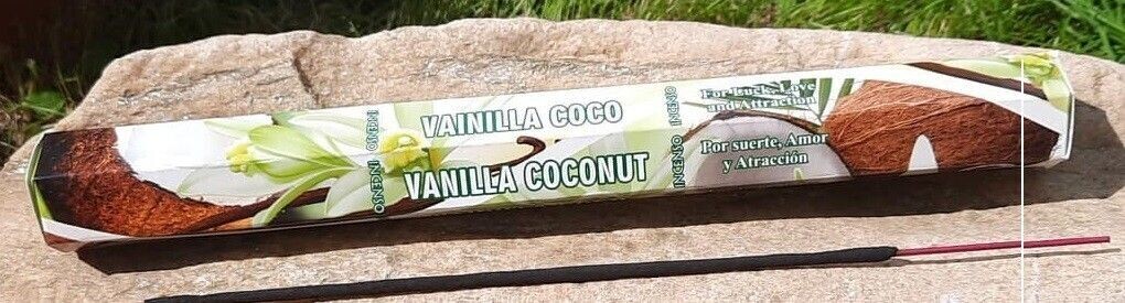 Darshan Vanilla Coconut - Vanille Kokosnuss Räucherstäbchen