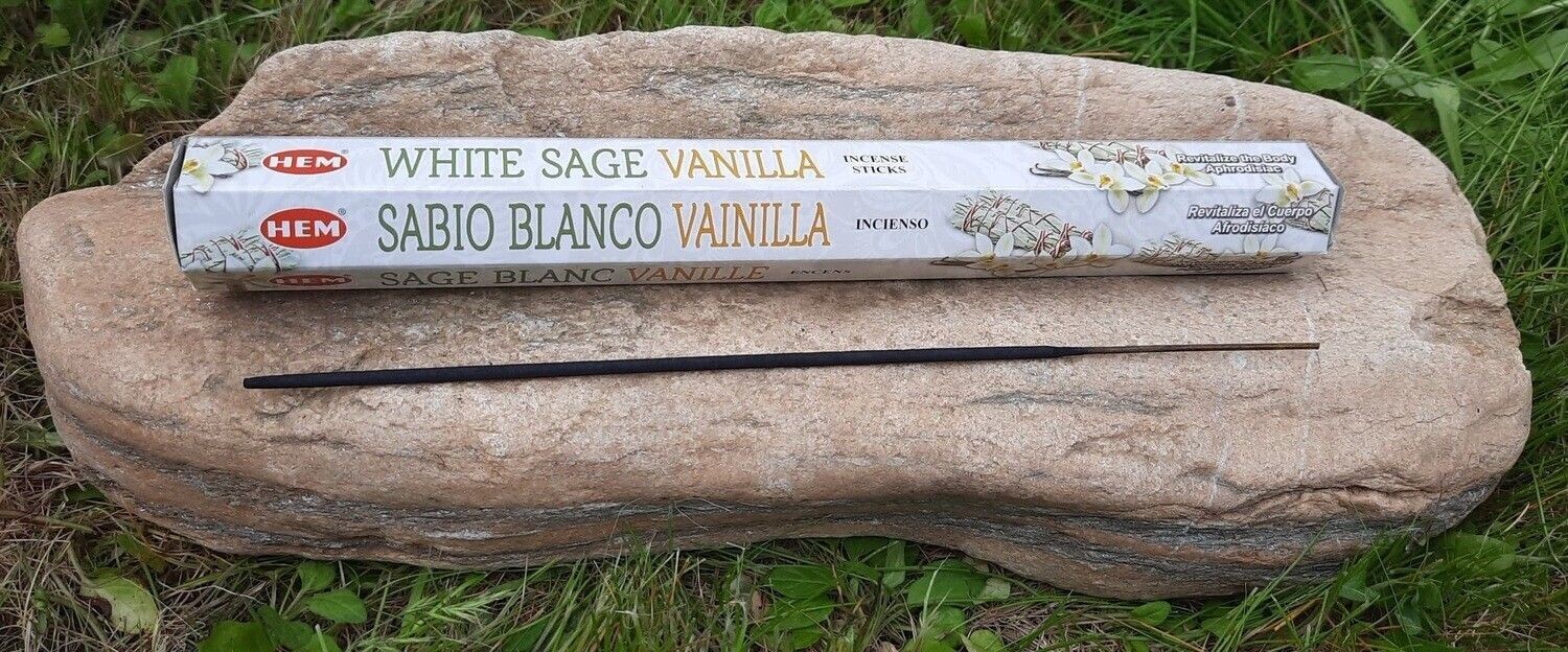 HEM White Sage Vanilla Räucherstäbchen