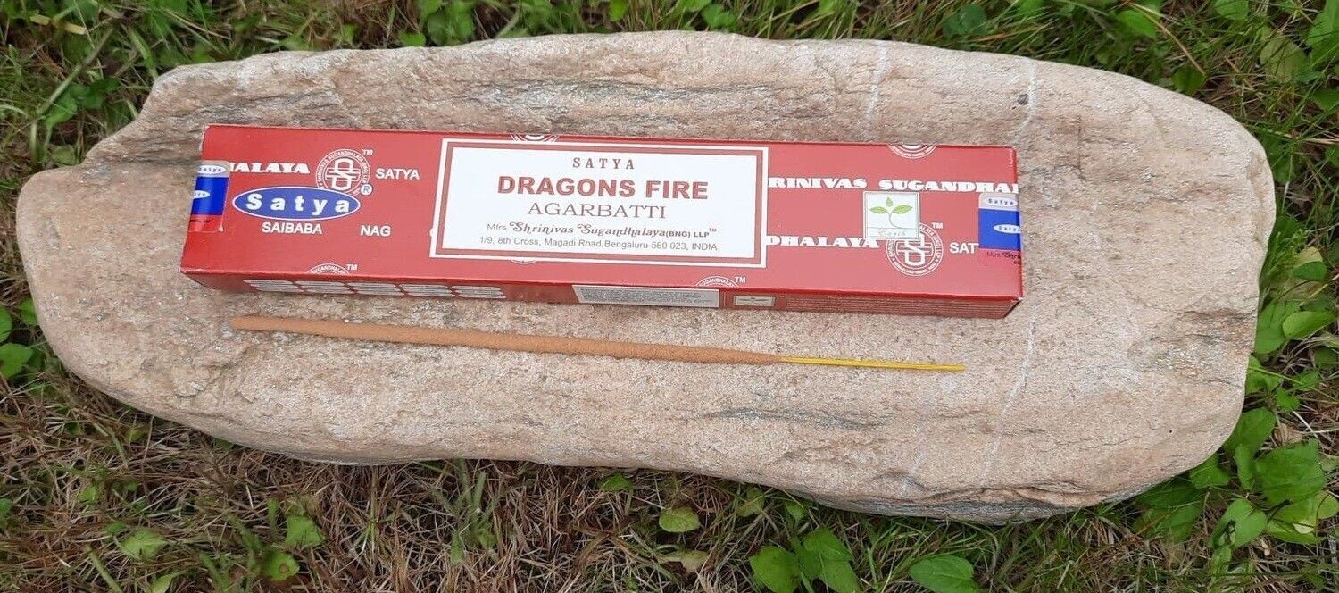 Satya Dragons Fire Räucherstäbchen 15 g