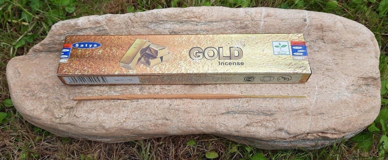 Satya Gold Räucherstäbchen 15 g