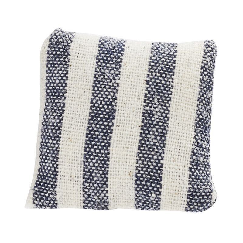Miniatur Kissen blau/weiß gestreift Miniatur Kissen blau/weiß gestreift