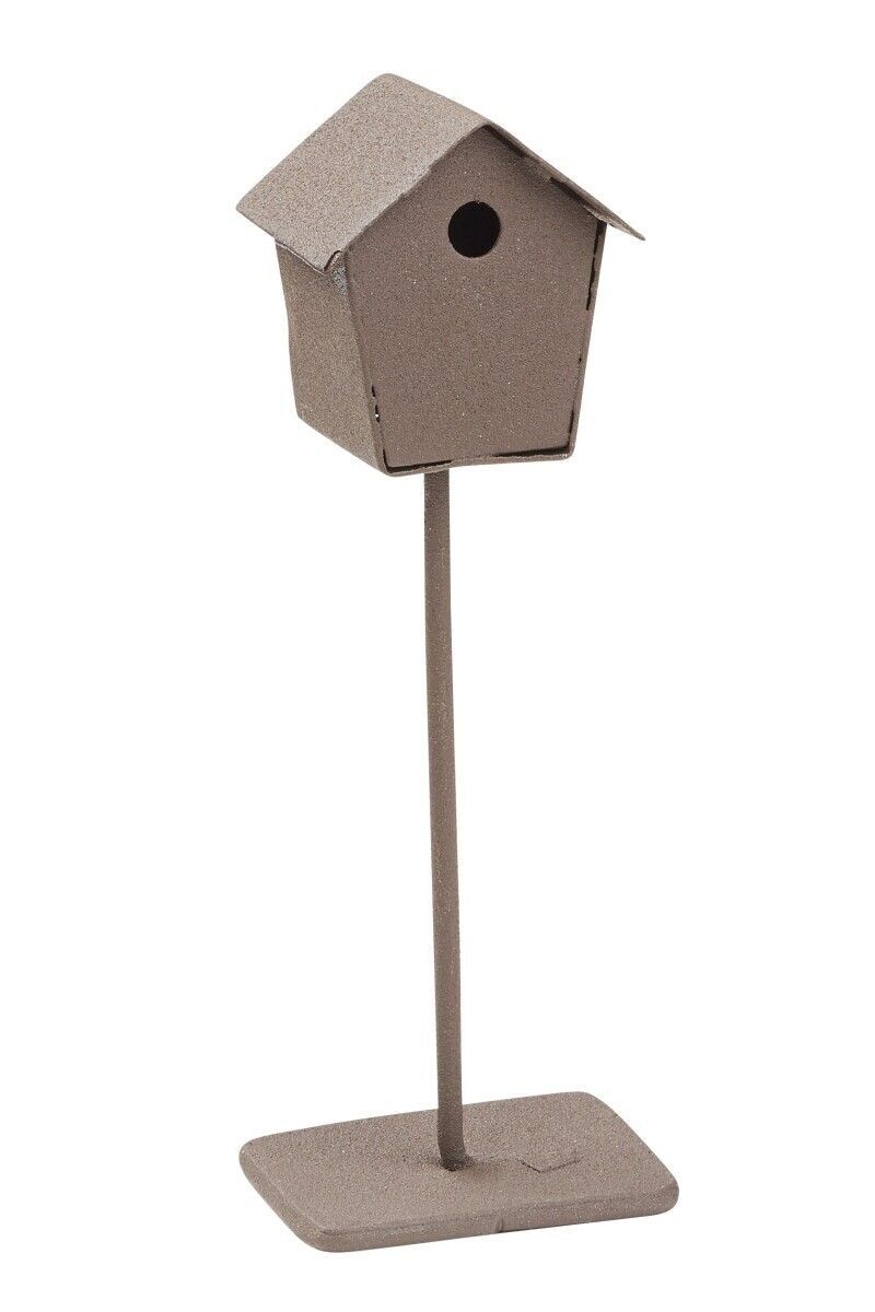 Miniatur Vogelhäuschen "Lyss" - Wichteltür Zubehör. Mini Vogelhaus DIY. Wichtelwelten. Dekoartikel