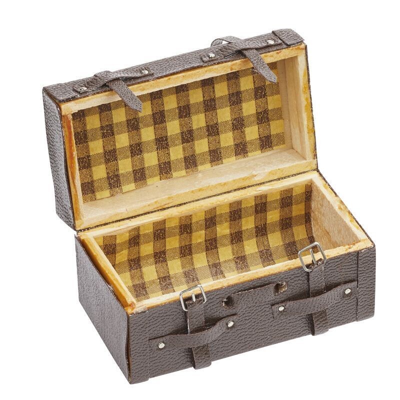 Miniatur Koffer zum Oeffnen