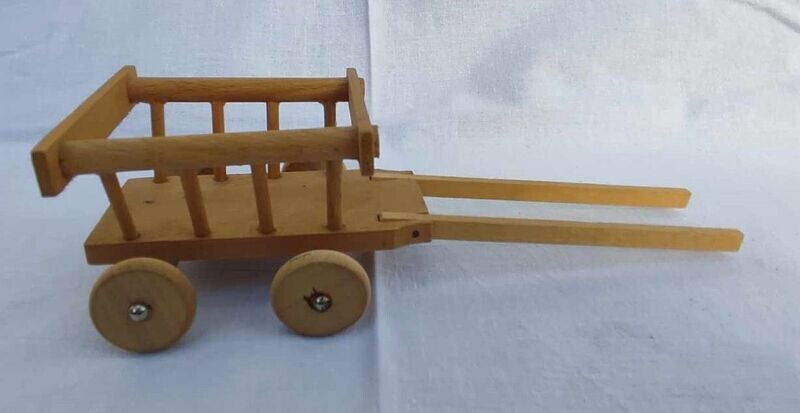 Vintage Puppenstuben Leiterwagen. Dekoartikel Vintage Puppenstuben Leiterwagen. Dekoartikel