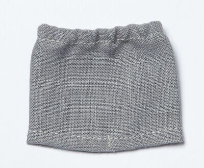 Mini Hose Grau für Baby  Bär (für 13,5 cm Bären). Leinen. Dekoartikel. Gebraucht