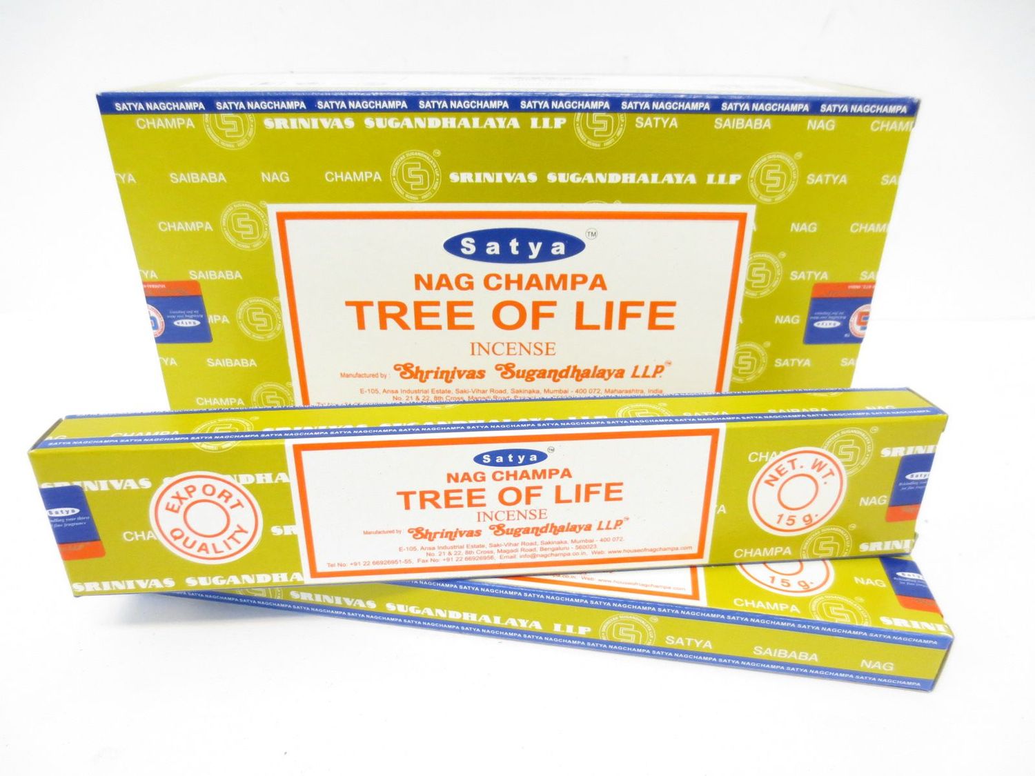 Satya Tree of Life Räucherstäbchen 15 g
