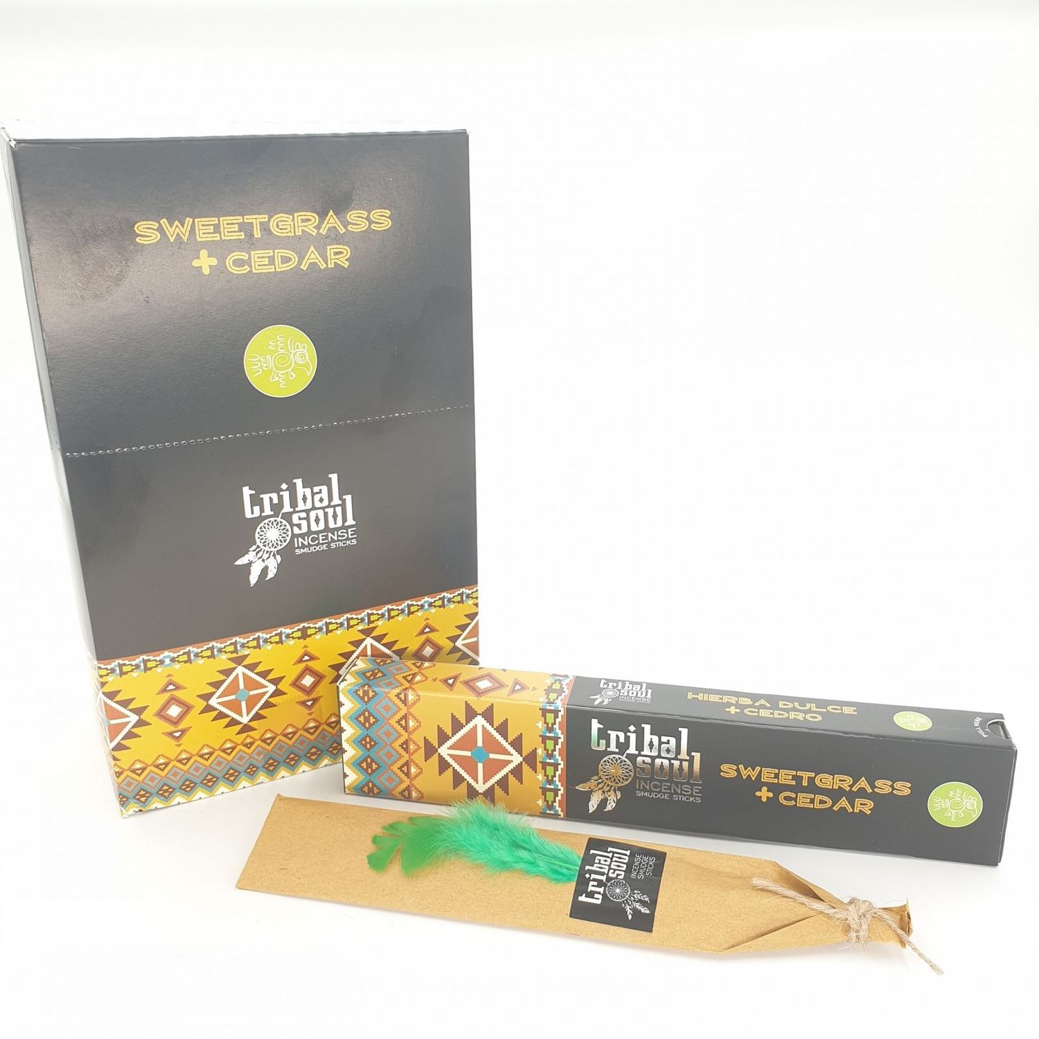 Tribal Soul - Sweetgras + Cedar / Zeder Räucherstäbchen 15 g