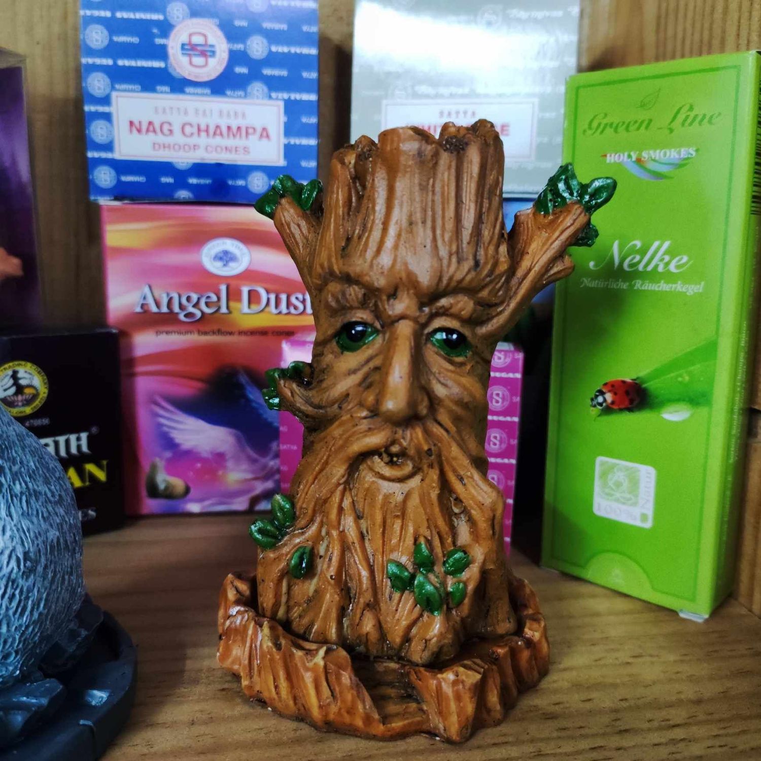 Baum Mann Räucherkegelhalter - Baumgeist