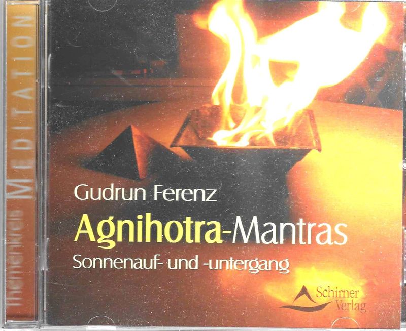 Agnihotra Mantras CD - Gudrun Ferenz. Sonnenauf- und -untergang (gebraucht)