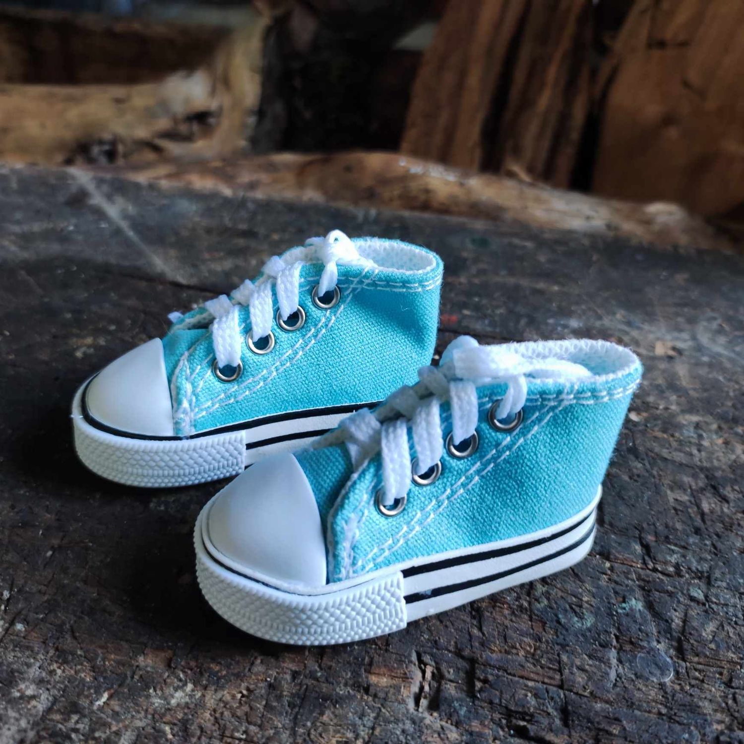 Baeren Turnschuhe Hellblau 7,5 cm - Deko