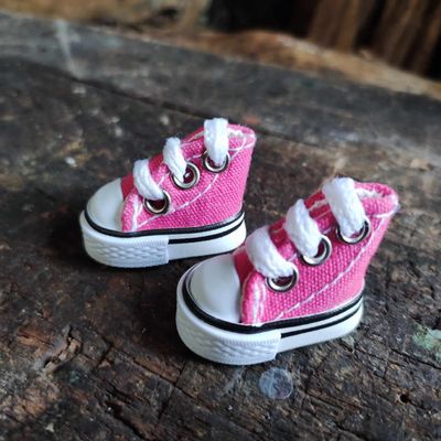 Turnschuhe Pink 5 cm Baer