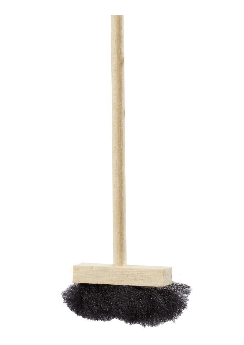 Besen ca. 9 cm - Wichteltüren Zubehör. Dekoartikel