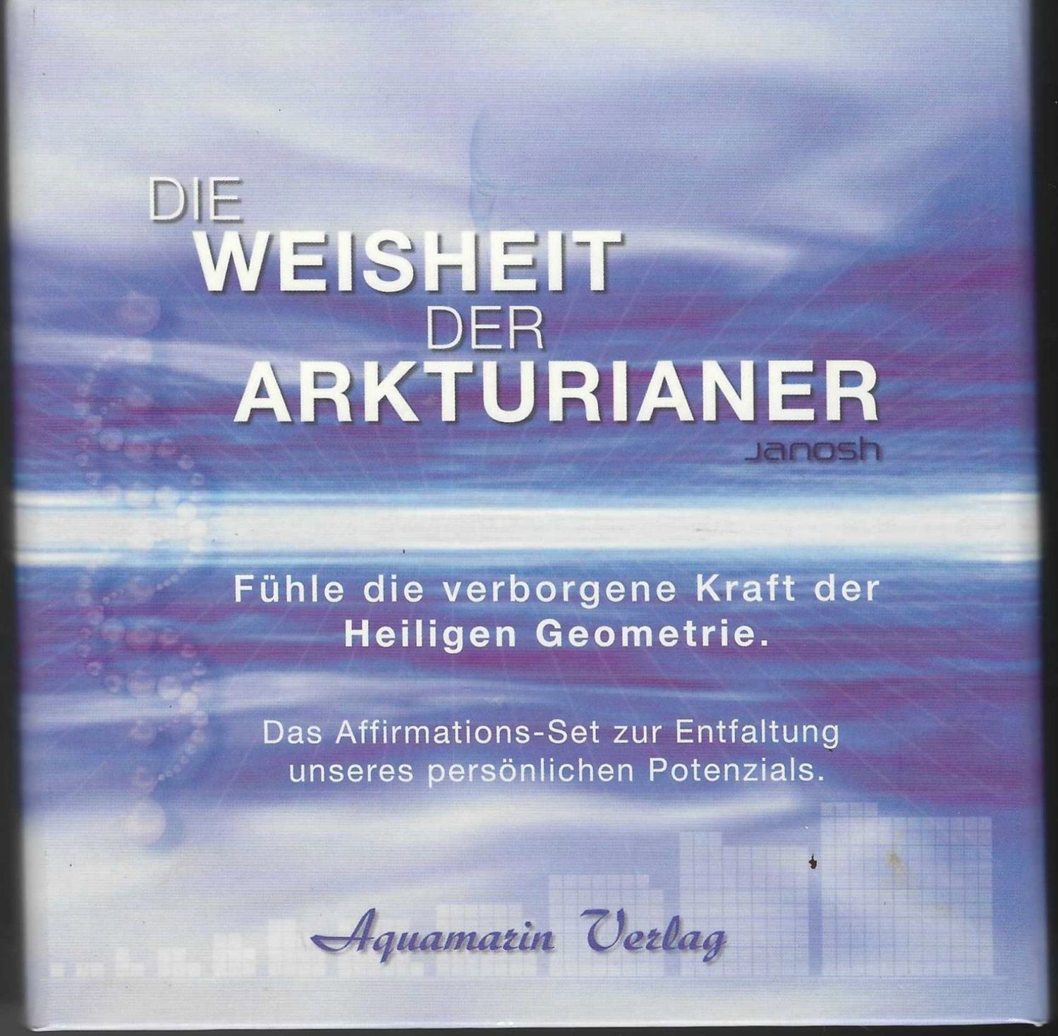 Weisheit der Arkturianer.  Buch und Kartendeck von Janosh. Orakelkarten (antiquarisch)