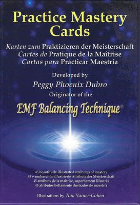 EMF Practice Mastery Cards.  Buch und Kartendeck von Peggy Phoenix Dubro (antiquarisch)
