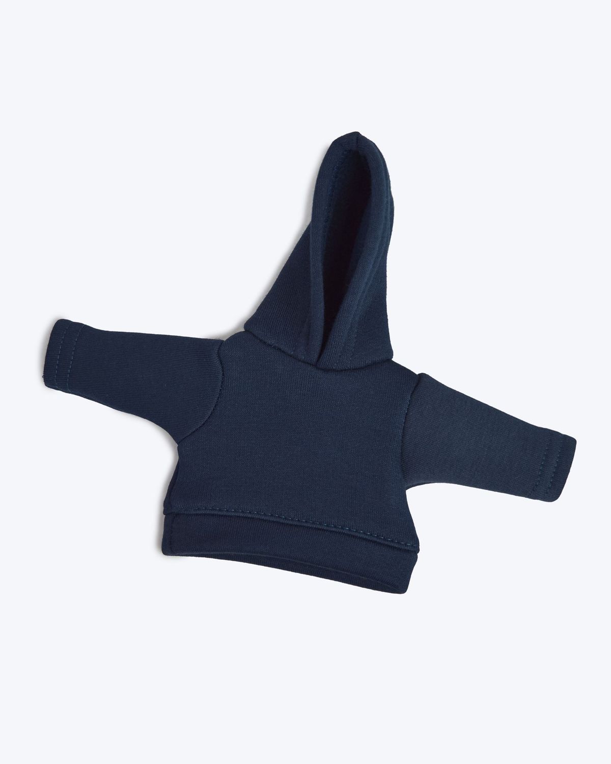 Warmer Hoodie - Marineblau. Kapuzenpullover. Baumwolle. Für 23 cm