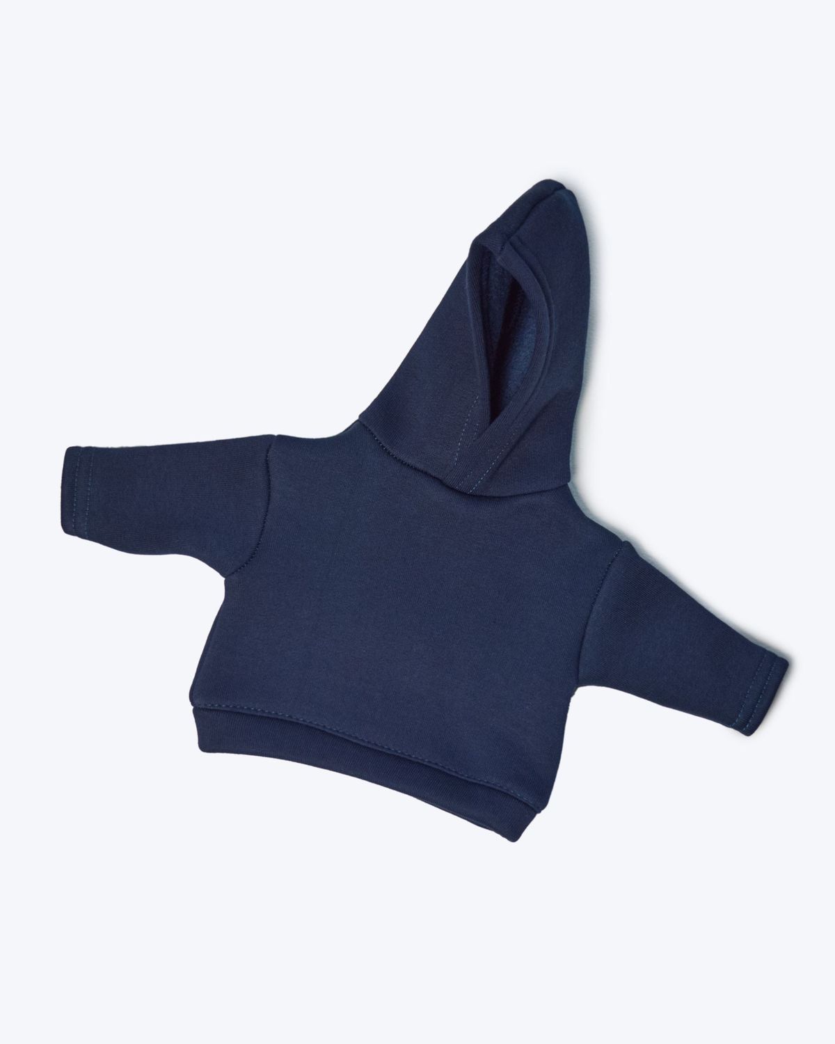 Warmer Hoodie - Dunkelblau. Kapuzenpullover. Baumwolle. Für 40 cm