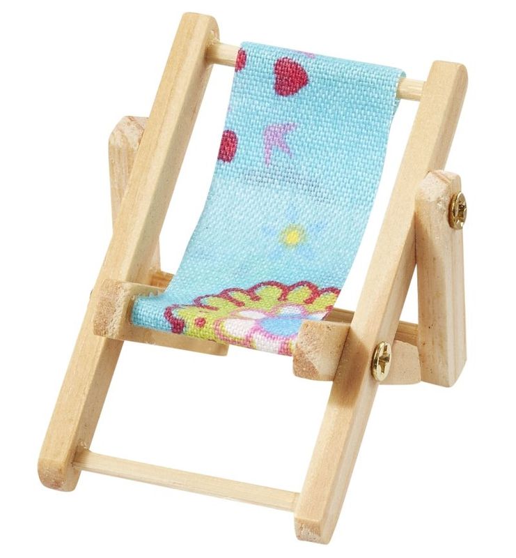 Mini Liegestuhl Blau Mini Liegestuhl Blau